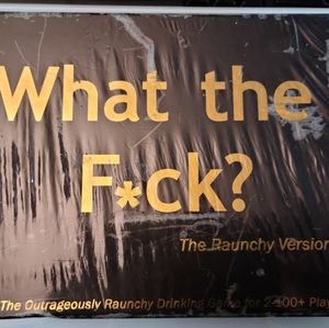 "What The F*ck?" WTF The Outrageously Raunchy Version Drinking Game 2-100+ Plyrs
